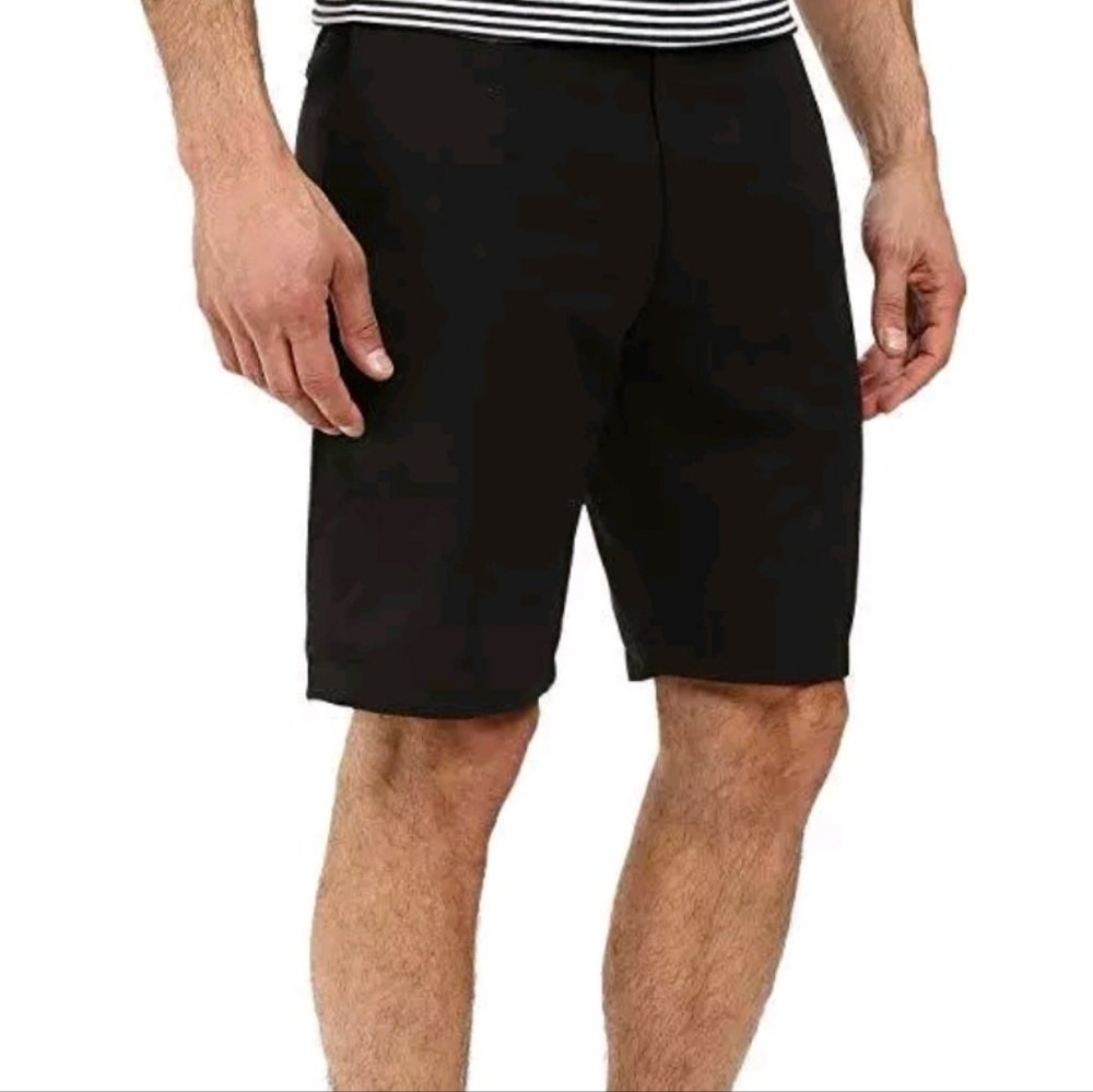 Perry Ellis Men's Portfolio Techworks Black Shorts